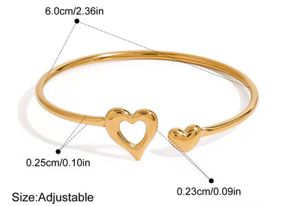 Brazalete - PREMIUM | ✨Chapado en oro PVD 18K | 💦 Waterproof