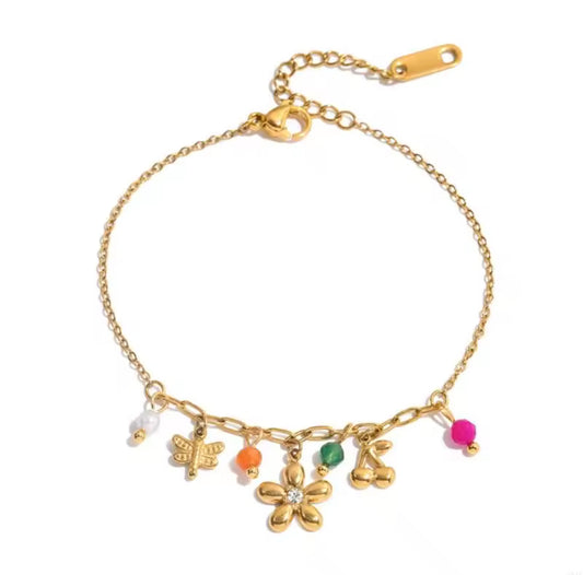 Pulsera - PREMIUM | ✨Chapado en oro PVD 18K | 💦 Waterproof