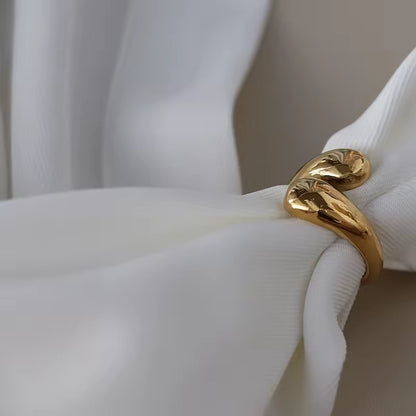 Anillo - PREMIUM | ✨Chapado en oro PVD 18K | 💦 Waterproof