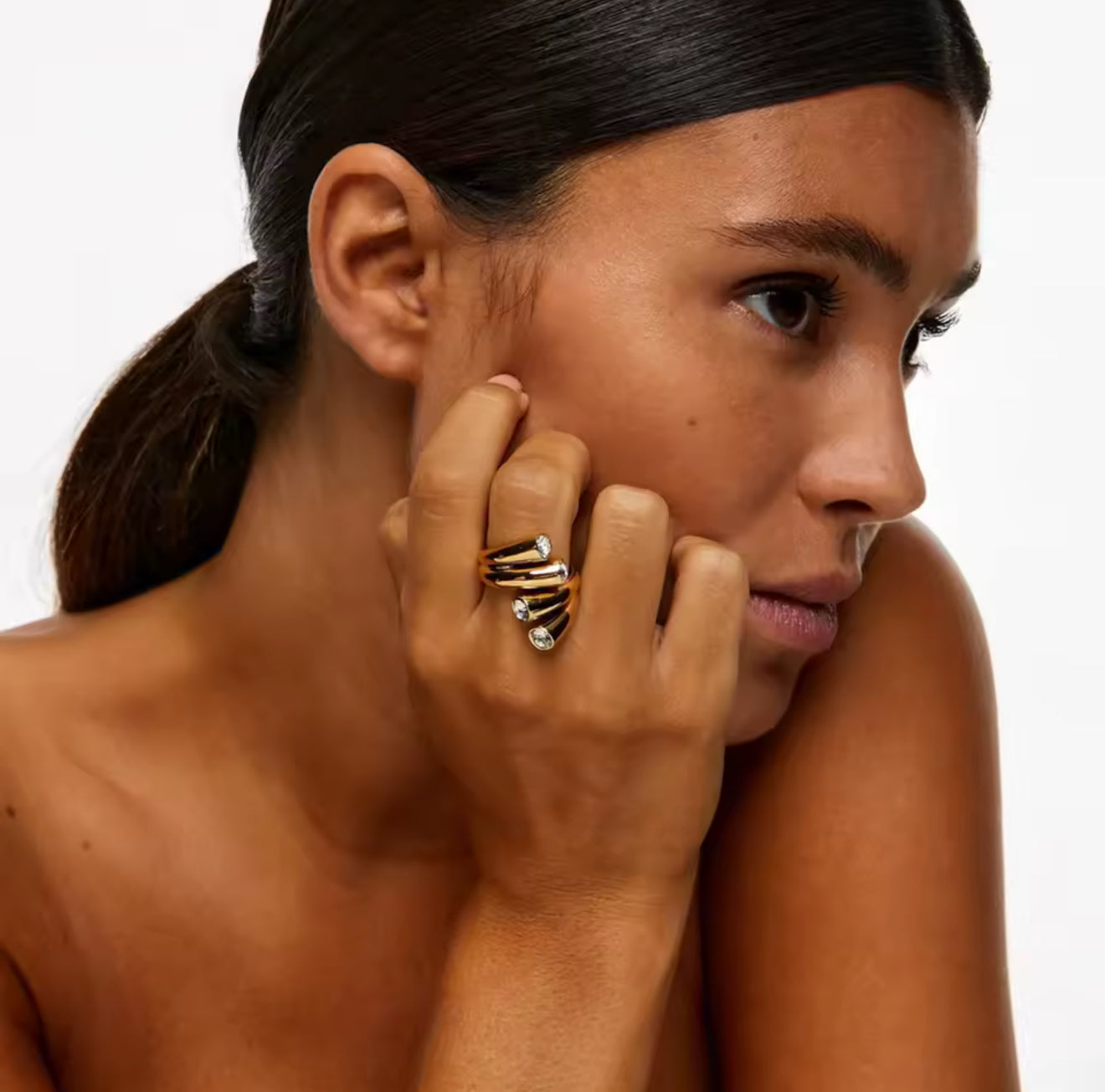 Anillo - PREMIUM | ✨Chapado en oro PVD 18K | 💦 Waterproof