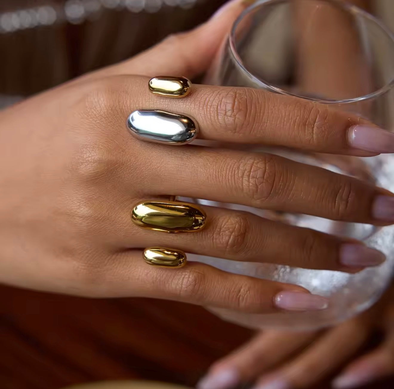 Anillo - PREMIUM | ✨Chapado en oro PVD 18K | 💦 Waterproof
