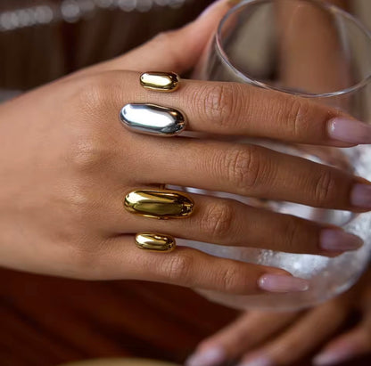 Anillo - PREMIUM | ✨Chapado en oro PVD 18K | 💦 Waterproof