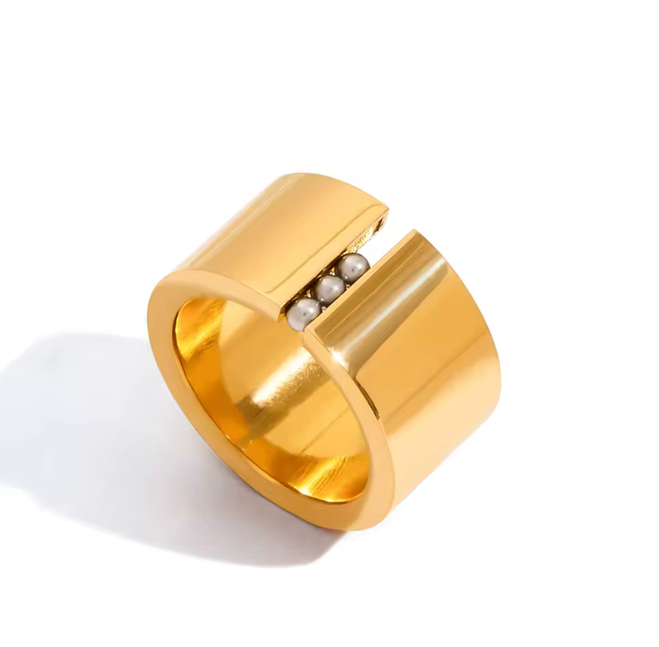 Anillo - PREMIUM | ✨Chapado en oro PVD 18K | 💦 Waterproof
