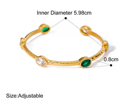 Pulsera - PREMIUM | ✨Chapado en oro PVD 18K | 💦 Waterproof