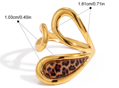 Anillo - PREMIUM | ✨Chapado en oro PVD 18K | 💦 Waterproof