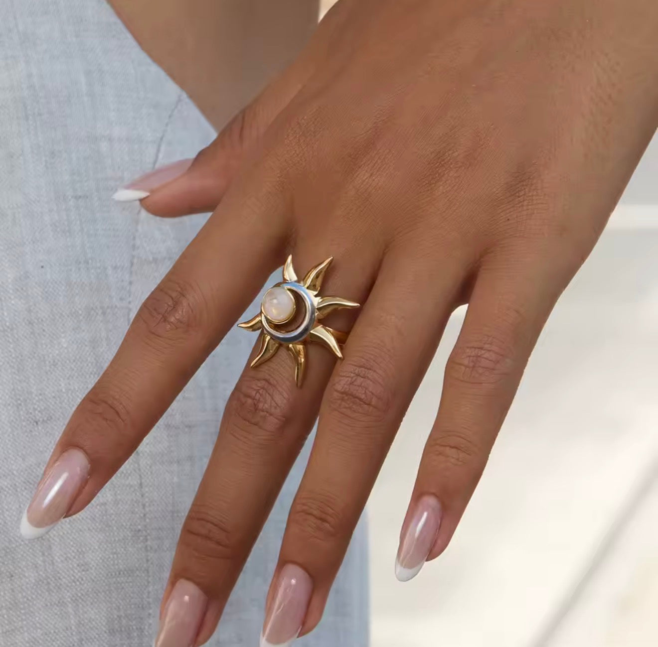 Anillo - PREMIUM | ✨Chapado en oro PVD 18K | 💦 Waterproof