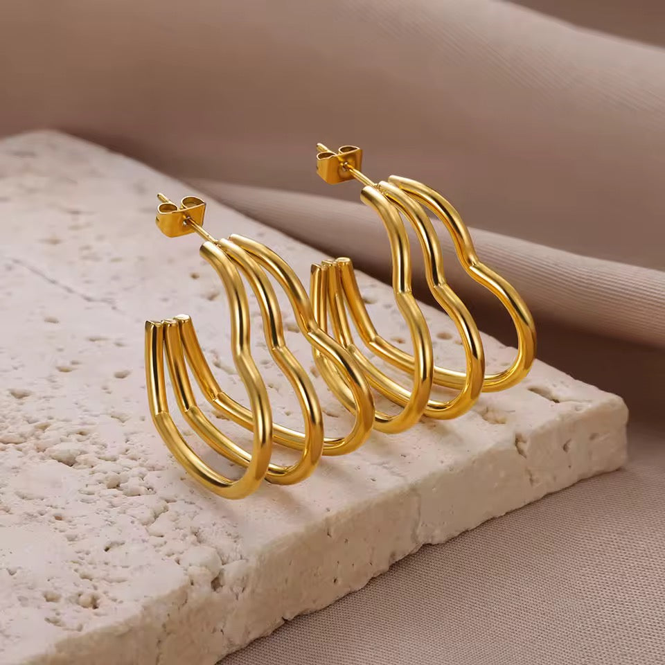 Aretes - TOP | 🛡️Acero inoxidable