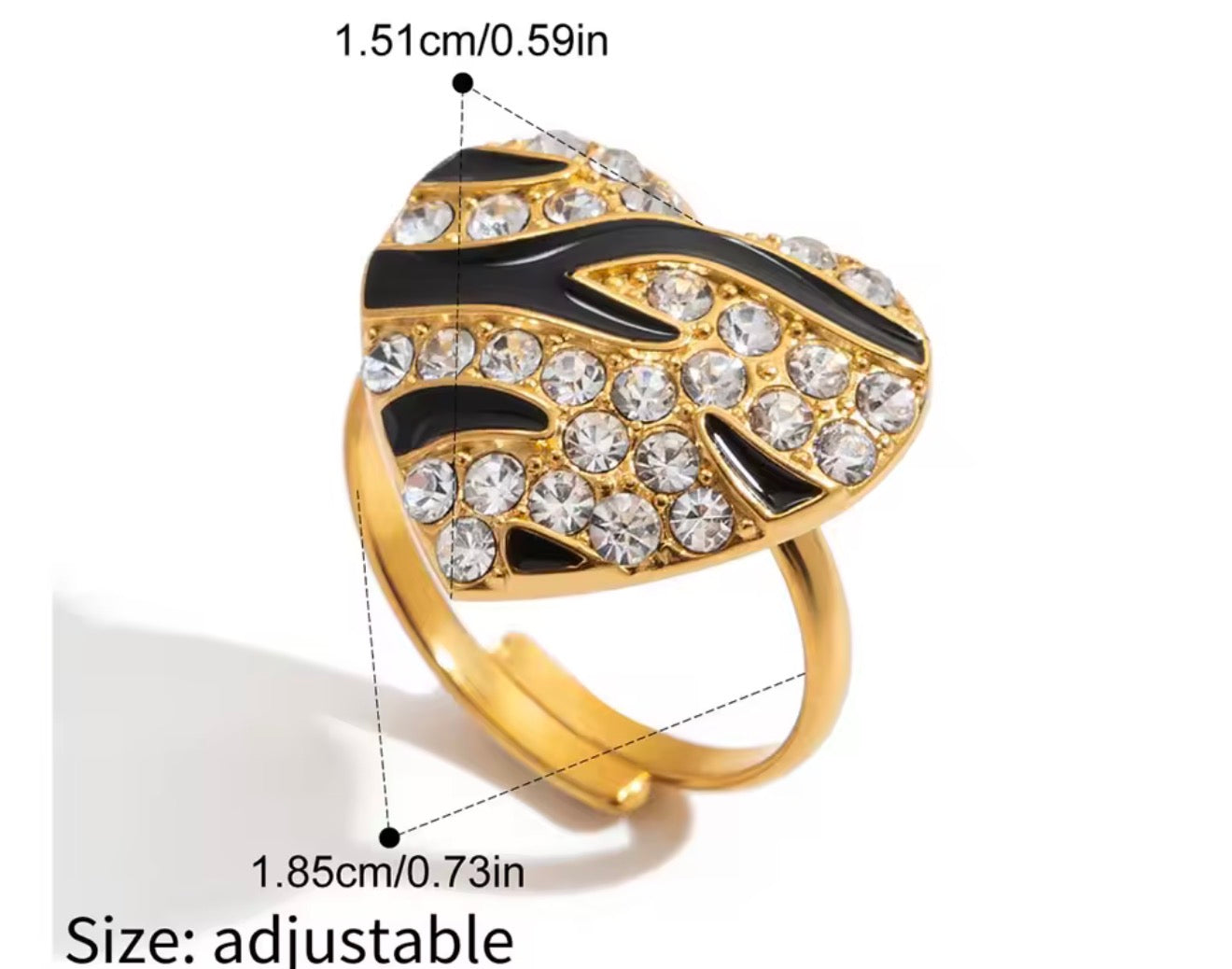 Anillo - PREMIUM | ✨Chapado en oro PVD 18K | 💦 Waterproof