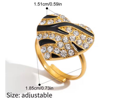 Anillo - PREMIUM | ✨Chapado en oro PVD 18K | 💦 Waterproof