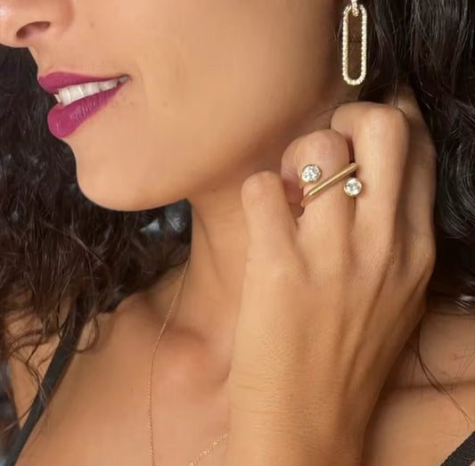 Anillo - PREMIUM | ✨Chapado en oro PVD 18K | 💦 Waterproof