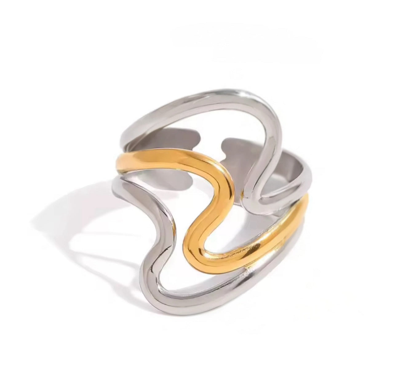 Anillo - PREMIUM | ✨Chapado en oro PVD 18K | 💦 Waterproof