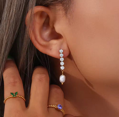 Aretes - PREMIUM | ✨Chapado en oro PVD 18K | 💦 Waterproof