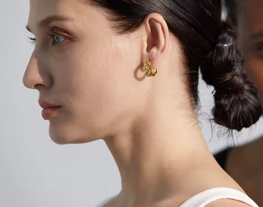 Aretes - PREMIUM | ✨Chapado en oro PVD 18K | 💦 Waterproof