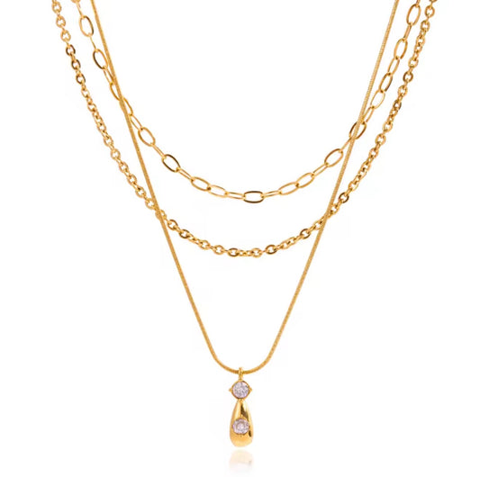 Collar - PREMIUM | ✨Chapado en PVD | 💦 Waterproof