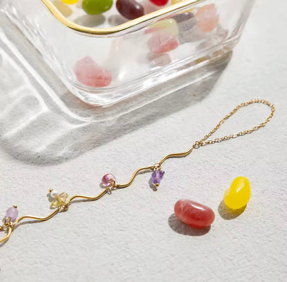 Pulsera con anillo - PREMIUM | ✨Chapado en oro PVD 18K | 💦 Waterproof