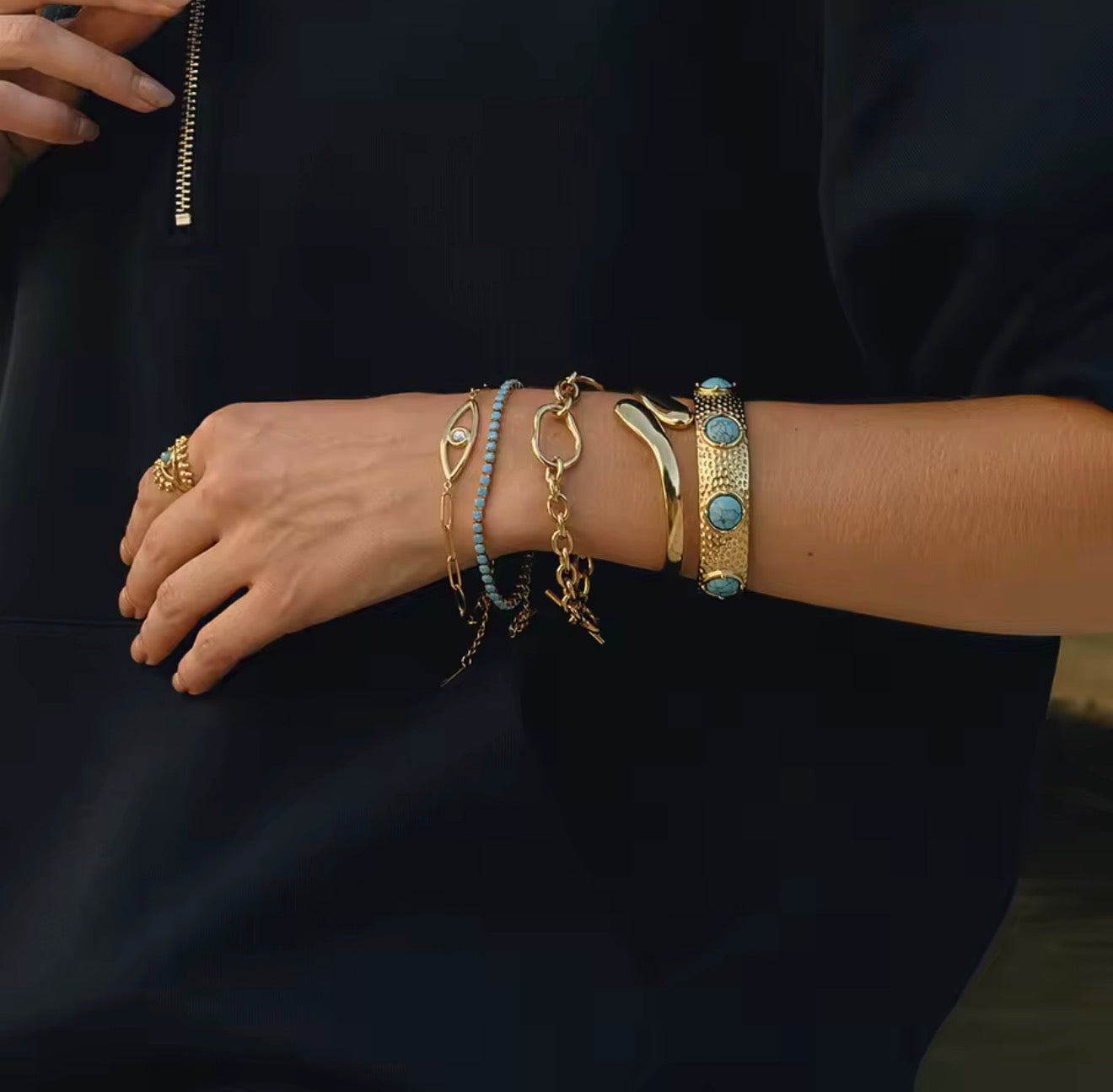 Pulsera - PREMIUM | ✨Chapado en oro PVD 18K | 💦 Waterproof