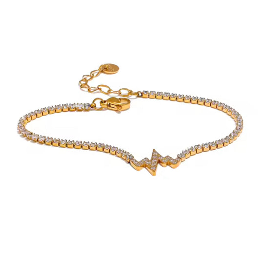 Pulsera - PREMIUM | ✨Chapado en oro PVD 18K | 💦 Waterproof
