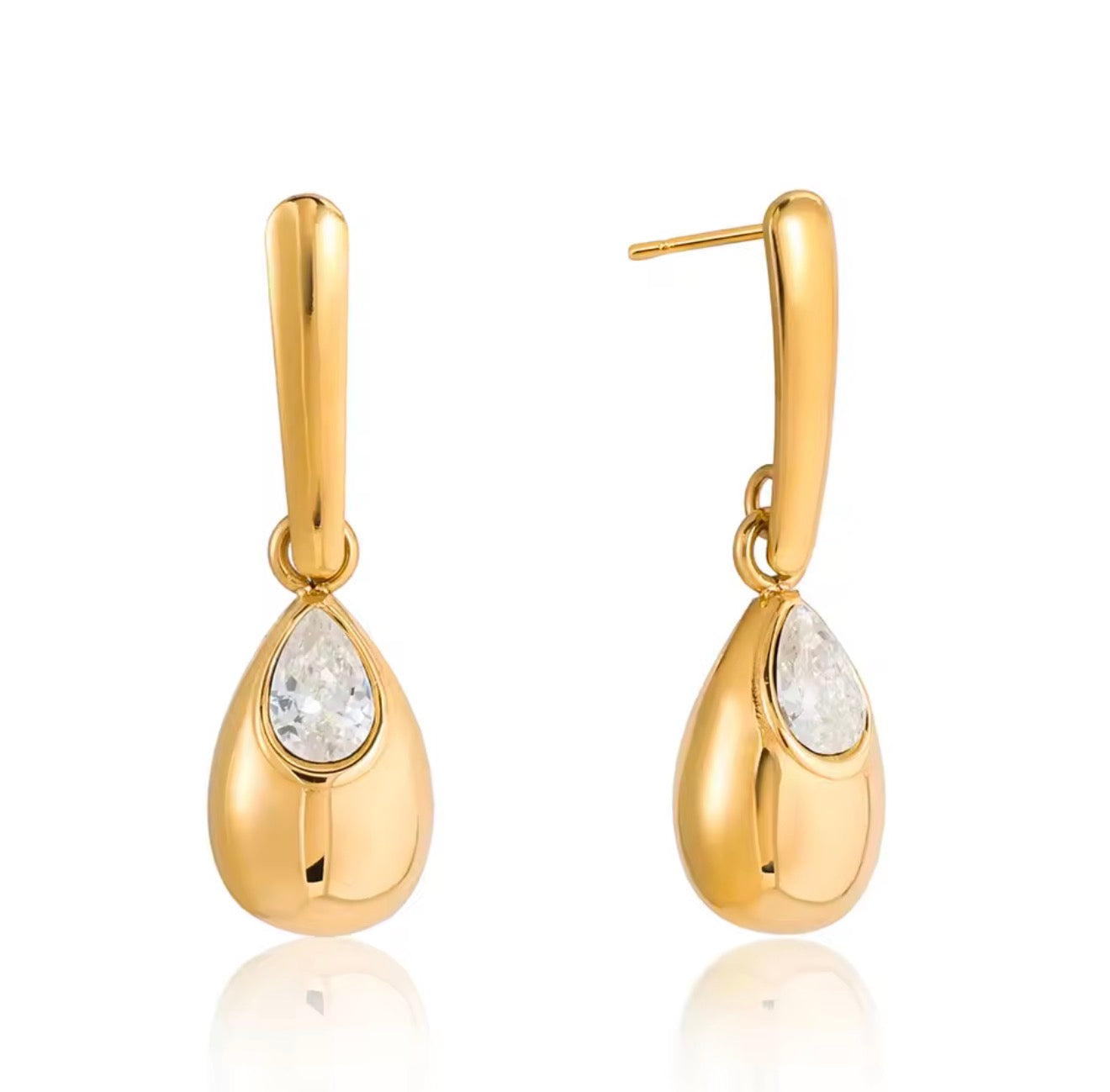 Aretes - PREMIUM | ✨Chapado en oro PVD 18K | 💦 Waterproof