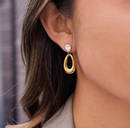 Aretes - PREMIUM | ✨Chapado en oro PVD 18K | 💦 Waterproof