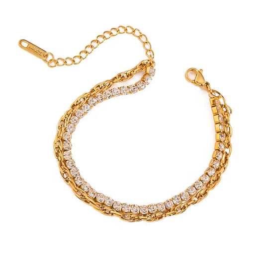 Pulsera - PREMIUM | ✨Chapado en oro PVD 18K | 💦 Waterproof