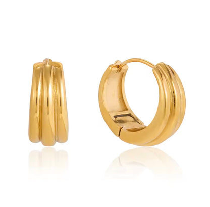 Aretes - PREMIUM | ✨Chapado en oro PVD 18K | 💦 Waterproof