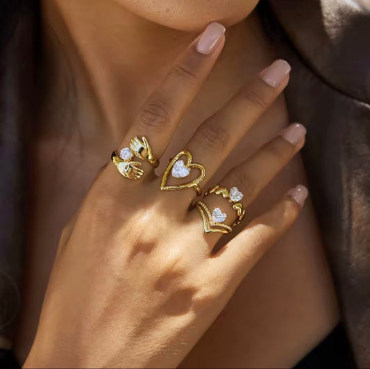 Anillo - PREMIUM | ✨Chapado en oro PVD 18K | 💦 Waterproof