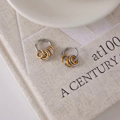 Aretes - PREMIUM | ✨Chapado en oro PVD 18K | 💦 Waterproof