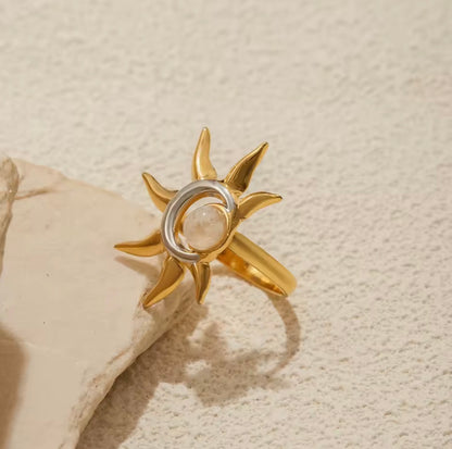 Anillo - PREMIUM | ✨Chapado en oro PVD 18K | 💦 Waterproof