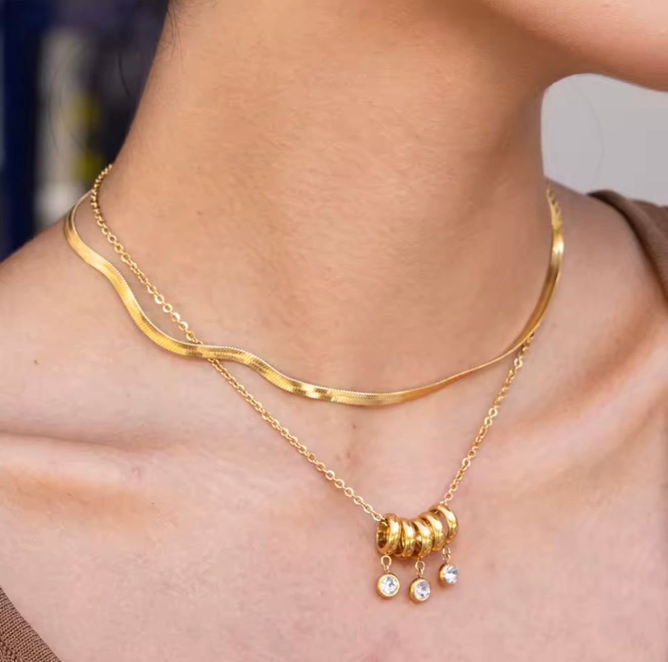 Collar - PREMIUM | ✨Chapado en PVD | 💦 Waterproof