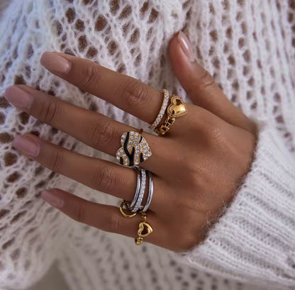 Anillo - PREMIUM | ✨Chapado en oro PVD 18K | 💦 Waterproof