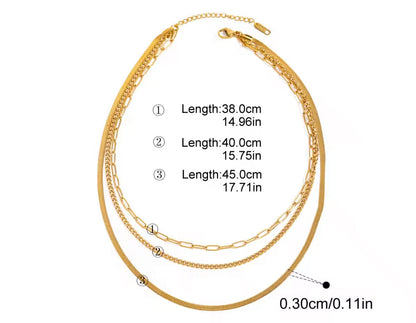 Collar - PREMIUM | ✨Chapado en PVD | 💦 Waterproof