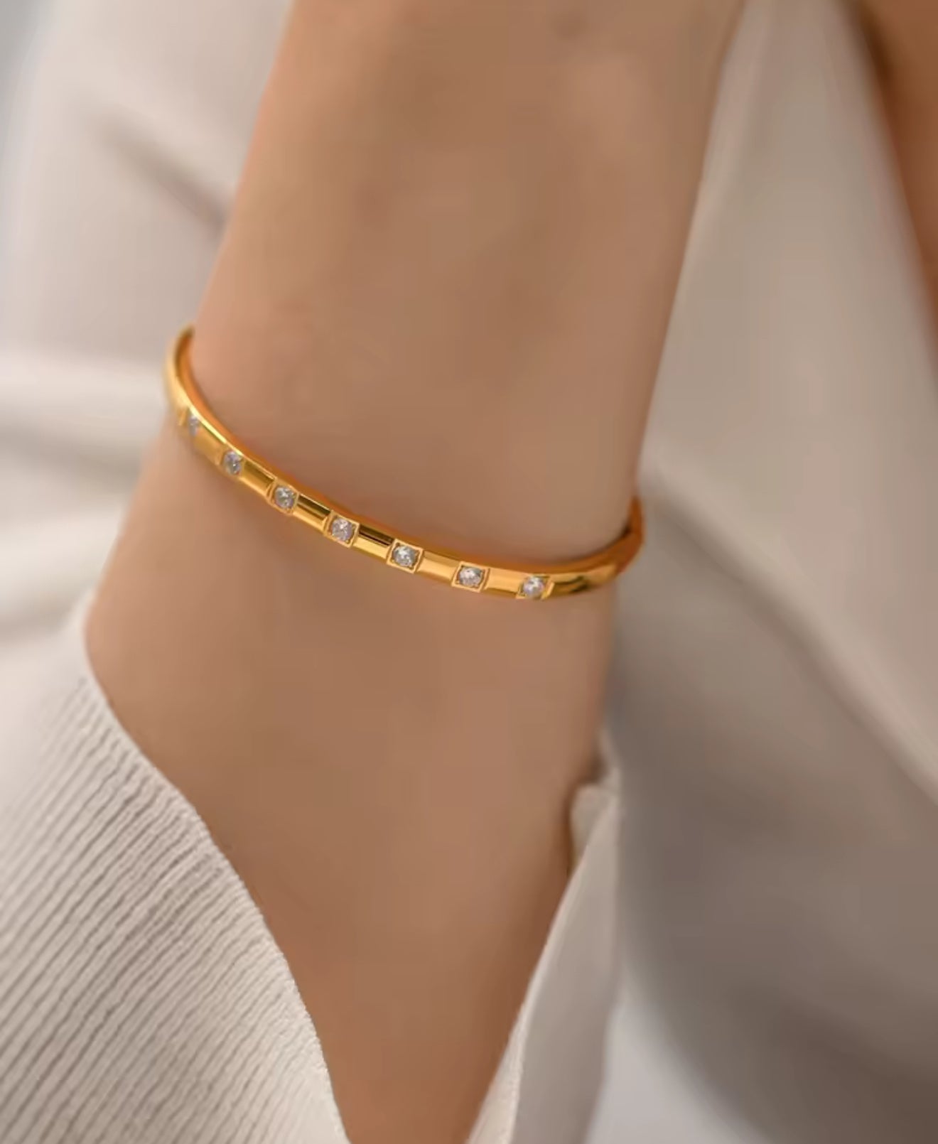 Brazalete - PREMIUM | ✨Chapado en oro PVD 18K | 💦 Waterproof