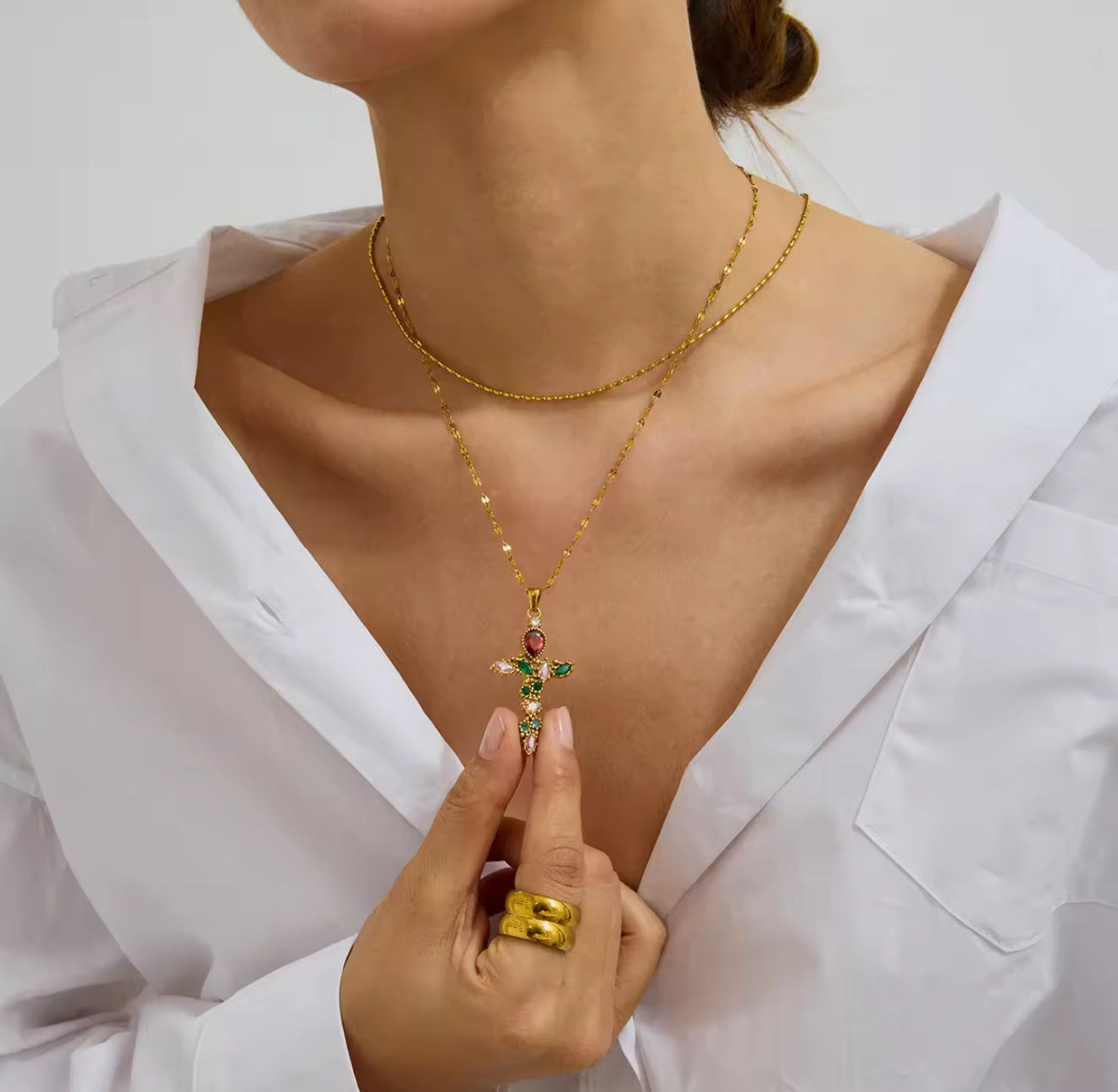 Collar - PREMIUM | ✨Chapado en PVD | 💦 Waterproof