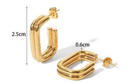 Aretes - PREMIUM | ✨Chapado en oro PVD 18K | 💦 Waterproof