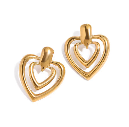 Aretes - PREMIUM | ✨Chapado en oro PVD 18K | 💦 Waterproof