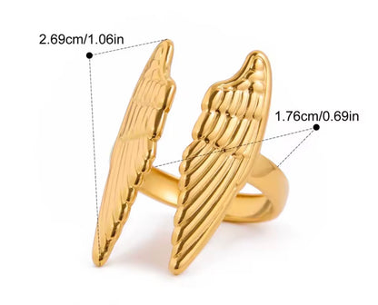 Anillo - PREMIUM | ✨Chapado en oro PVD 18K | 💦 Waterproof