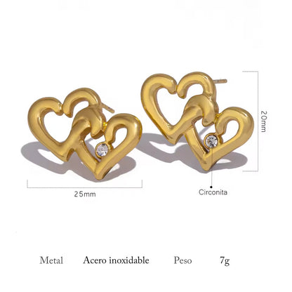 Aretes - TOP | 🛡️Acero inoxidable