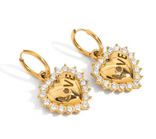 Aretes - PREMIUM | ✨Chapado en oro PVD 18K | 💦 Waterproof