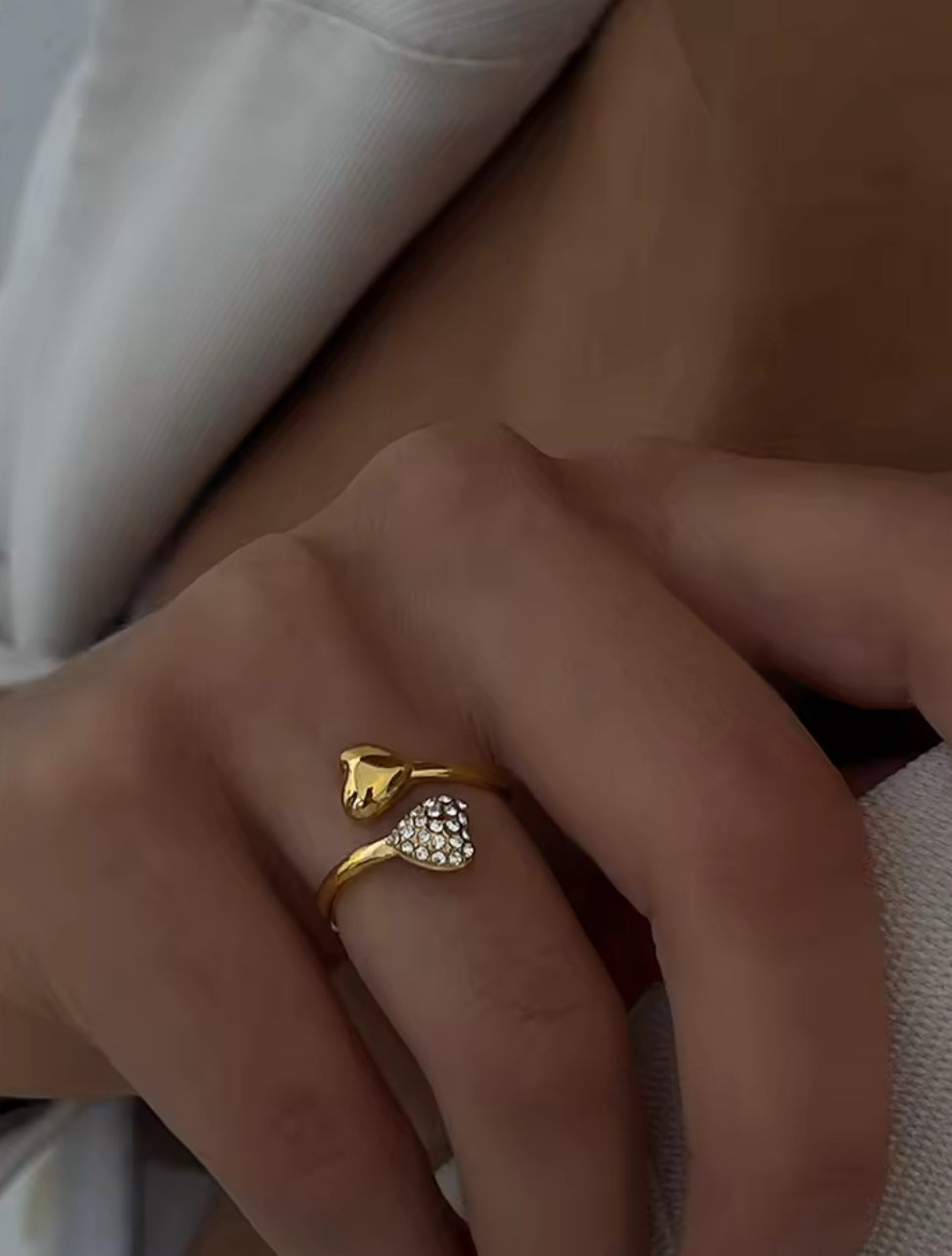 Anillo - PREMIUM | ✨Chapado en oro PVD 18K | 💦 Waterproof