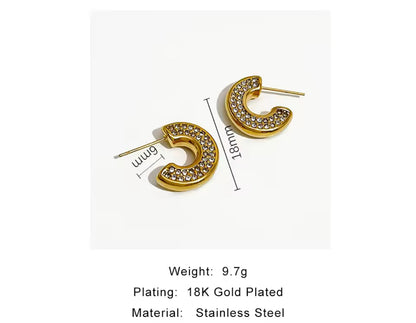 Aretes - TOP | 🛡️Acero inoxidable