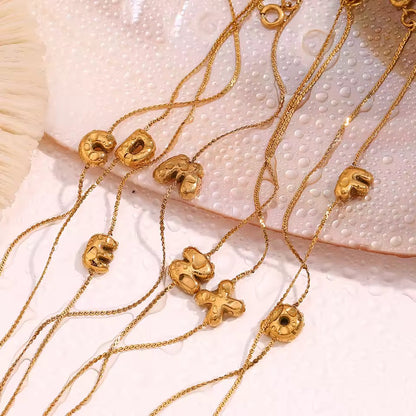 Pulsera Letra C - TOP | 🛡️Acero inoxidable