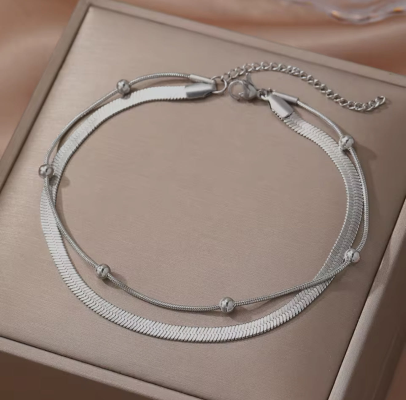 Pulsera/Tobillera - TOP | 🛡️Acero inoxidable