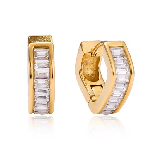 Aretes - PREMIUM | ✨Chapado en oro PVD 18K | 💦 Waterproof