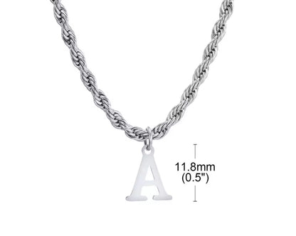 Collar letras - TOP | 🛡️Acero inoxidable