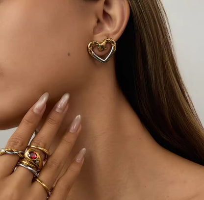 Aretes - PREMIUM | ✨Chapado en oro PVD 18K | 💦 Waterproof