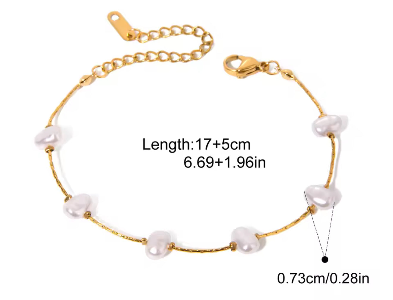 Pulsera - PREMIUM | ✨Chapado en oro PVD 18K | 💦 Waterproof