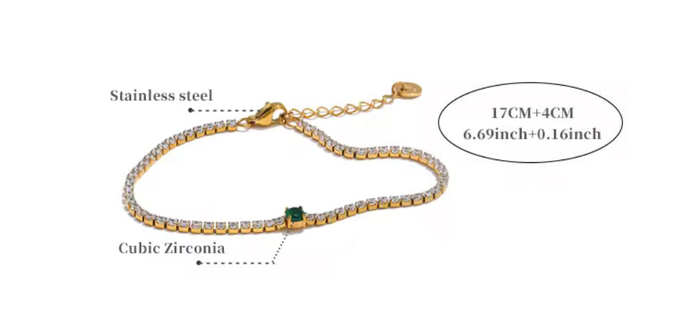 Pulsera - PREMIUM | ✨Chapado en oro PVD 18K | 💦 Waterproof