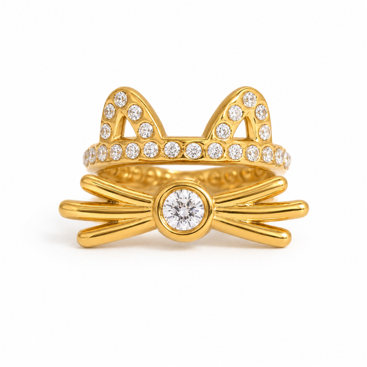 Anillo - PREMIUM | ✨Chapado en oro PVD 18K | 💦 Waterproof