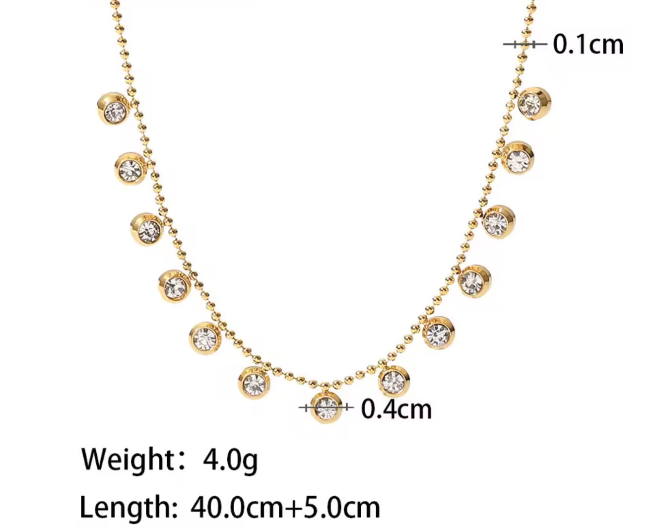 Collar - PREMIUM | ✨Chapado en PVD | 💦 Waterproof