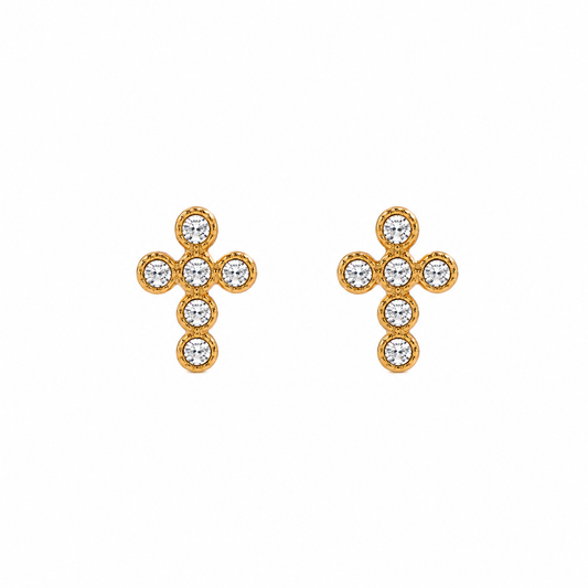 Aretes - PREMIUM | ✨Chapado en oro PVD 18K | 💦 Waterproof